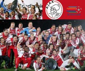 yapboz Ajax Amsterdam, şampiyon Eredivisie 2011-2012, Hollanda Futbol Ligi